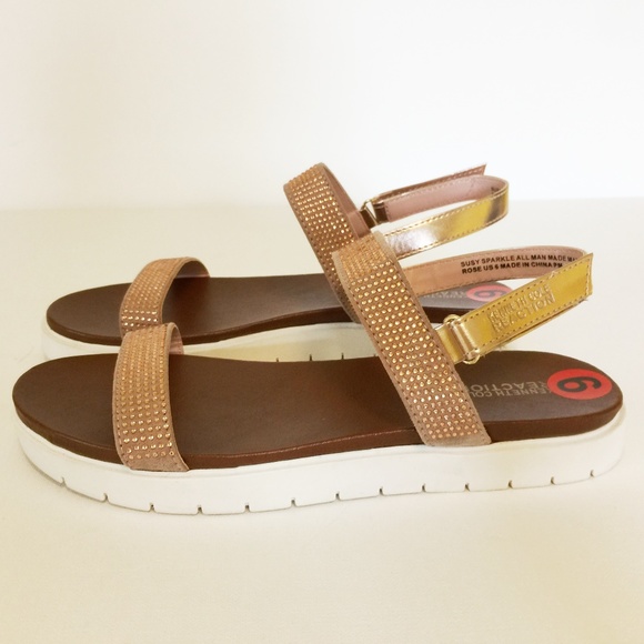 Kenneth Cole Shoes - NWOT Kenneth Cole Susy Sparkle Sandals Sz 9